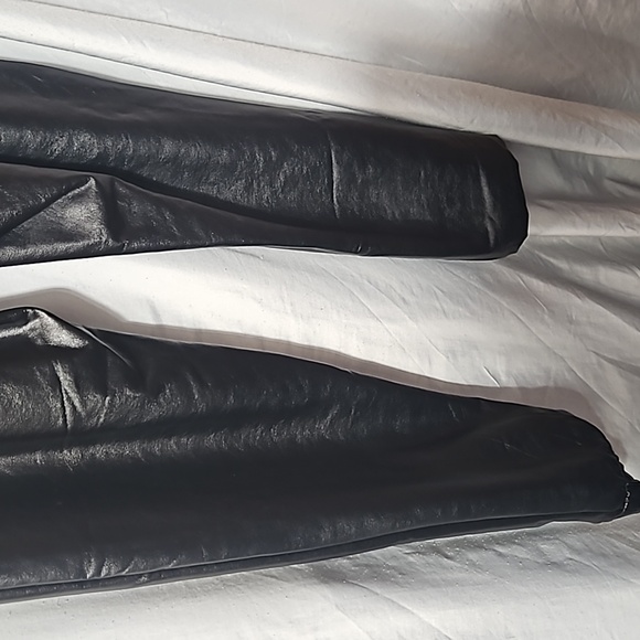 SAINTS FAUX LEATHER PANTS - Picture 5 of 6